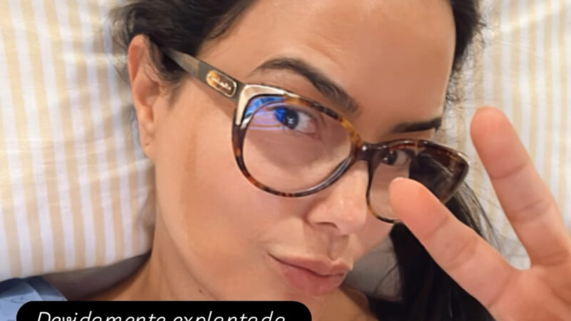 Luciele Di Camargo passa por cirurgia e explica o motivo: ‘Estou feliz’