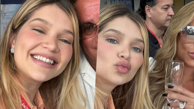 Lyandra Costa com Leonardo e Poliana