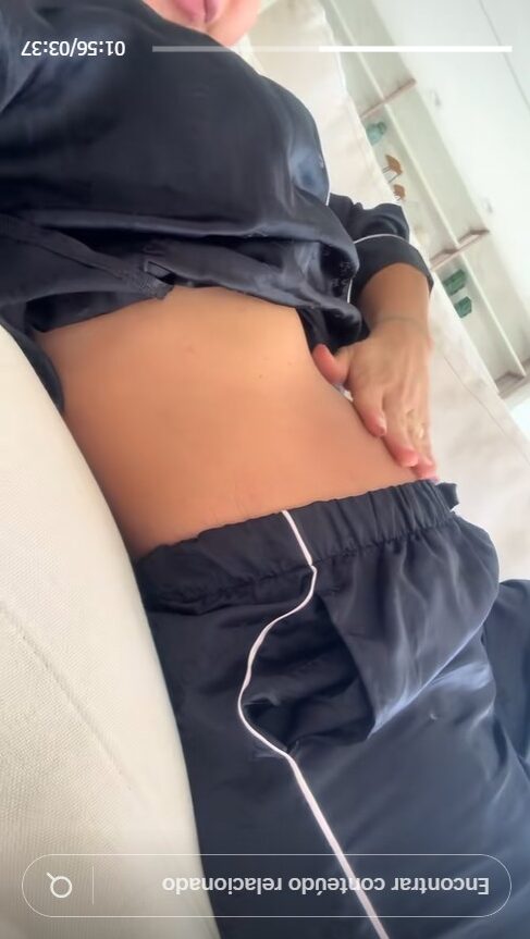 Maíra Cardi mostra barriga pós-parto - Reprodução/Tiktok @cardinigro 