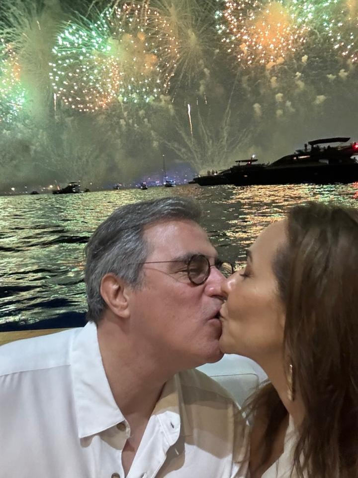 Maria Beltrão e o marido, Luciano Saldanha - Foto: Reprodução / Instagram @beltraomaria 