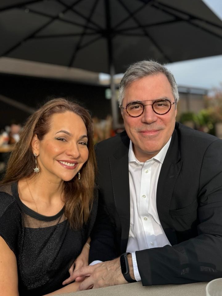Maria Beltrão e o marido, Luciano Saldanha - Foto: Reprodução / Instagram @beltraomaria 