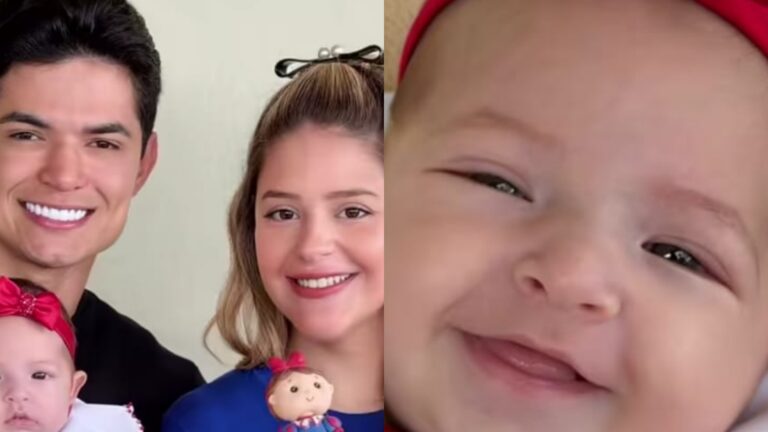 Filha de Maria Cavalcante rouba a cena ao surgir de princesa em seu mesversário