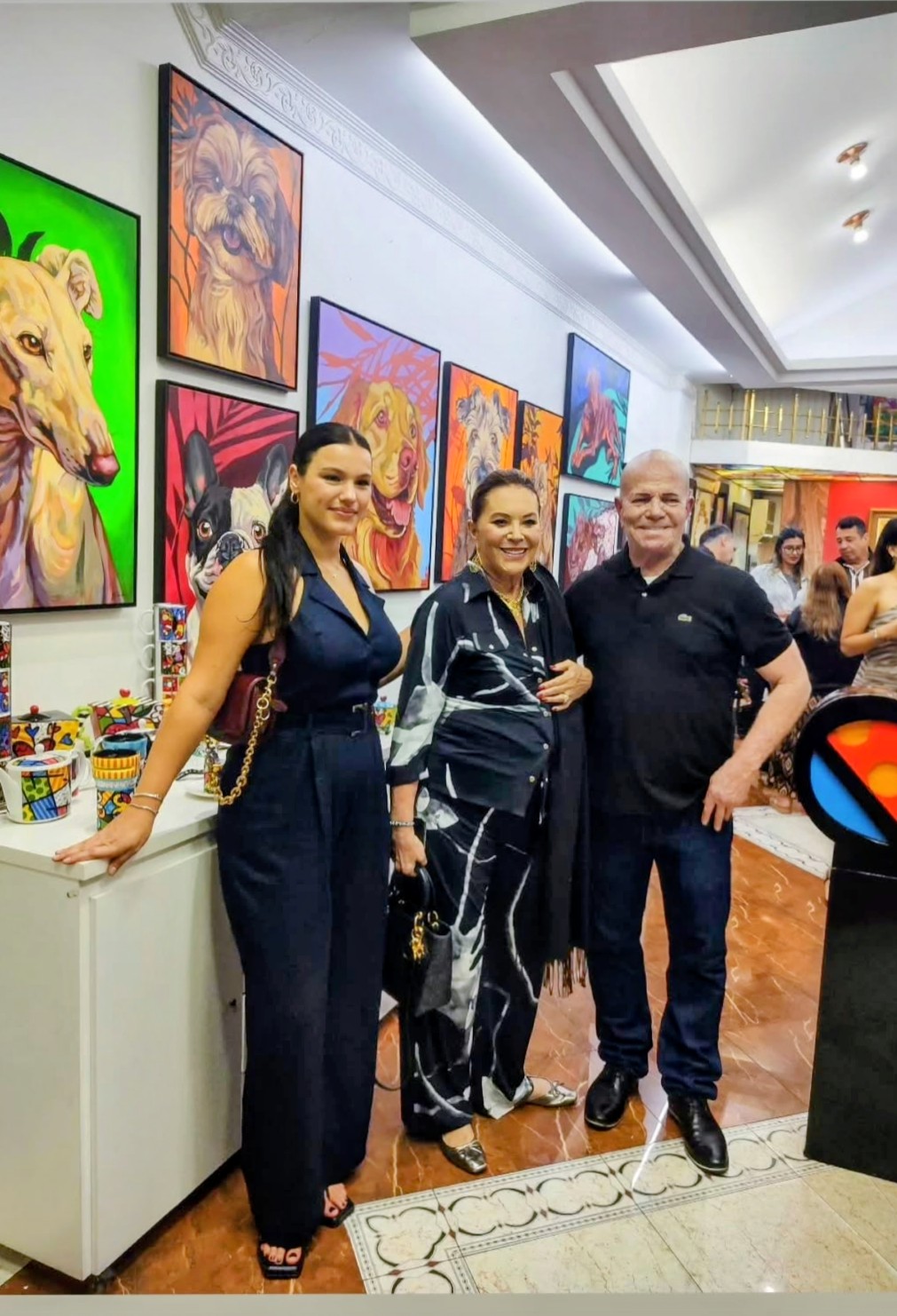Mariana Fortunato, Beth Szafir e Robson Britto - Foto: Divulgação - Samuel Chaves/S4 PHOTOPRESS