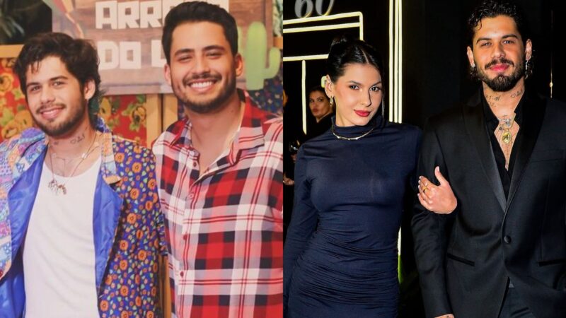 Matheus Vargas, Zé Felipe e Ana Castela - Foto: Reprodução / Instagram @zefelipe