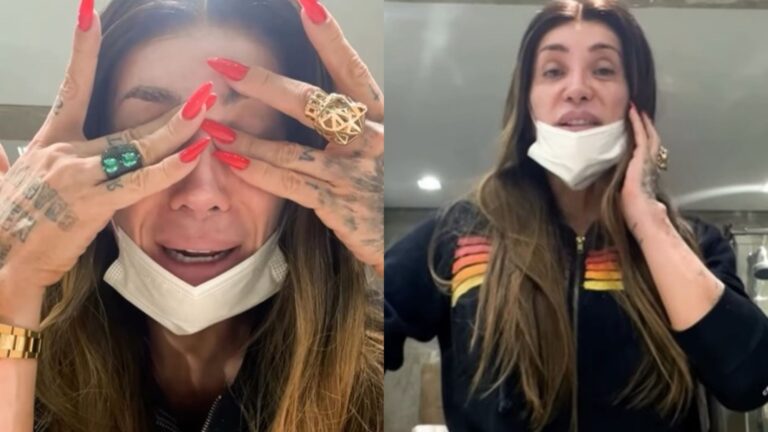Maya Massafera chora ao relatar complicações após nova cirurgia: ‘Estou péssima’