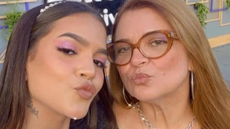Mel Maia e a mãe - Foto: Reprodução / Instagram