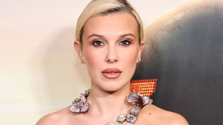 Millie Bobby Brown escolhe ator de Stranger Things para ser o padrinho de sua filha