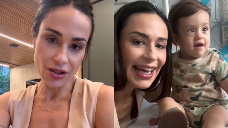 Nadja Haddad desabafa após ida do filho ao hospital: ‘Primeira vez que voltamos’