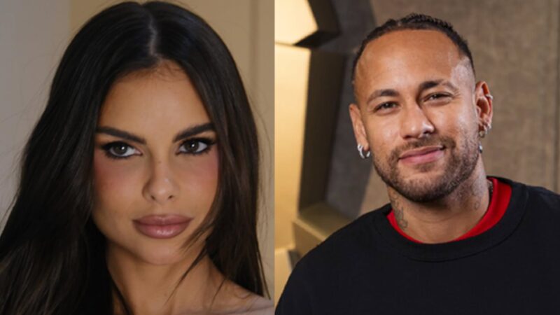Neymar e Amanda Kimberlly - Foto: Reprodução/Instagram @neymarjr e @akimberlly