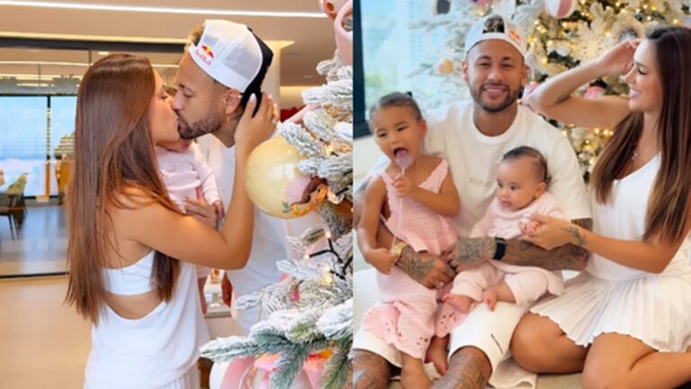Mansão de Neymar Jr. e Bruna Biancardi ganha decoração de Natal luxuosa e chama atenção; vídeo