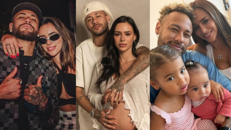 Neymar Jr e Bruna Biancardi são casados no civil - Foto: Reprodução / Instagram @brunabiancardi @neymarjr