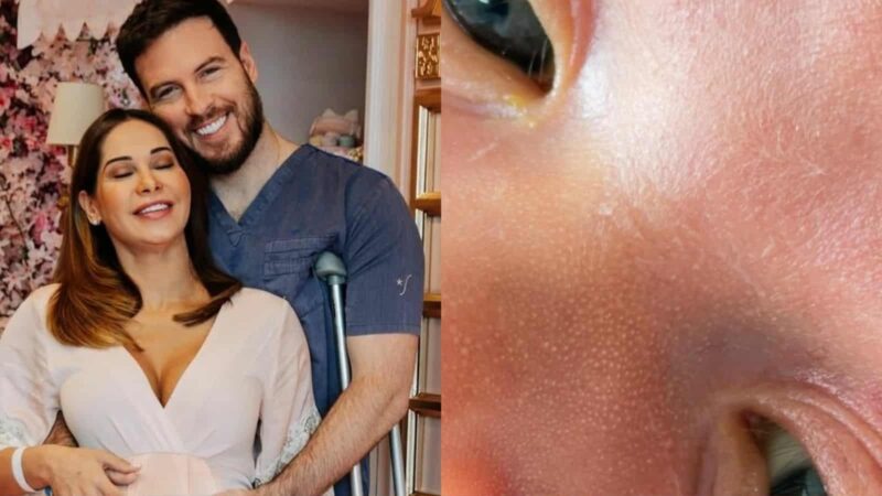 Filha de Maíra Cardi chama a atenção com seus olhos; veja