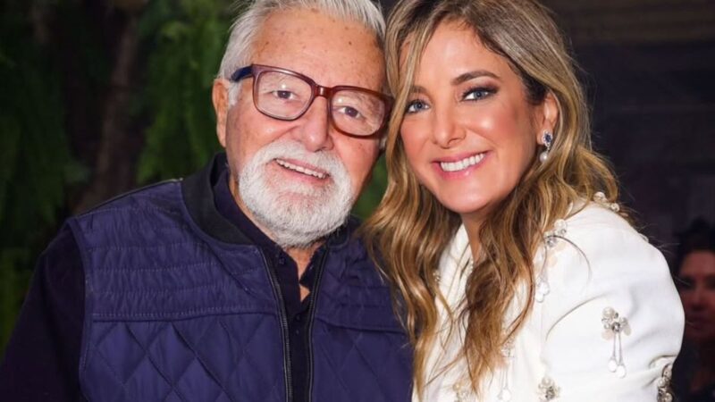 Ticiane Pinheiro e o pai, Fernando Pinheiro - Foto: Reprodução / Instagram @ticipinheiro