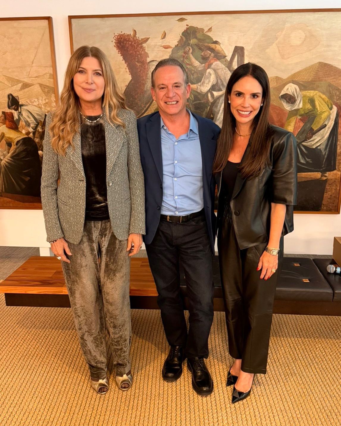Marly Parra, Jorge Lima e Claudia Papa Scarpa - Foto: Divulgação