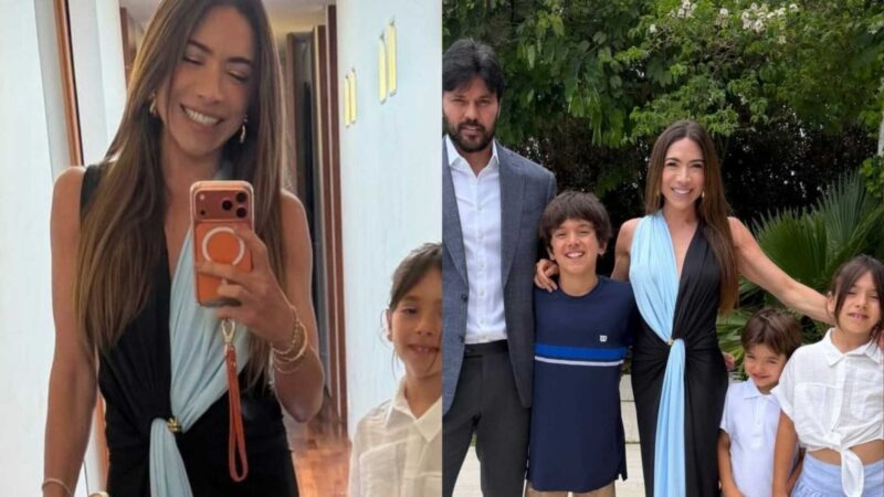 Patricia Abravanel posta cliques raros com a família e filha da apresentadora rouba a cena
