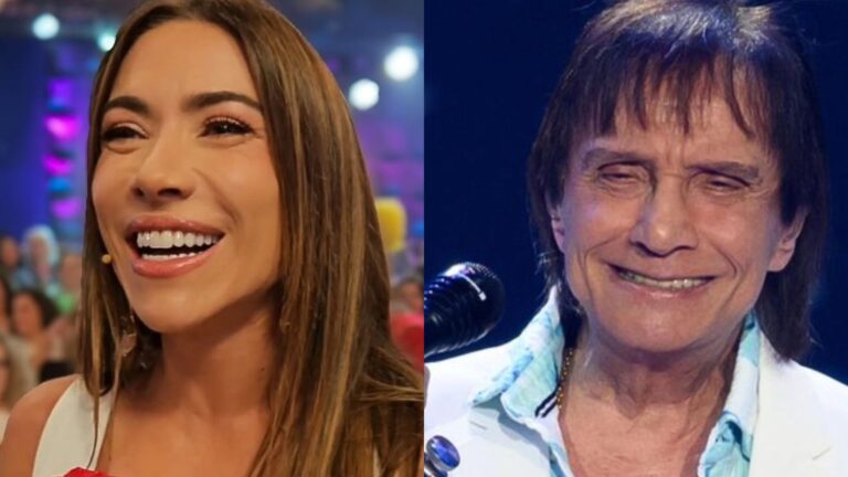 Patricia Abravanel faz convite especial para Roberto Carlos após receber presente do cantor