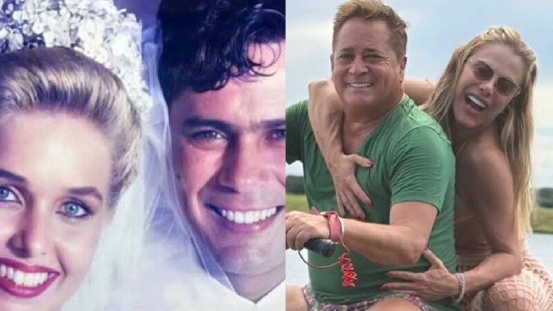 Viúva de Leandro conta como é sua relação com Leonardo e Poliana Rocha