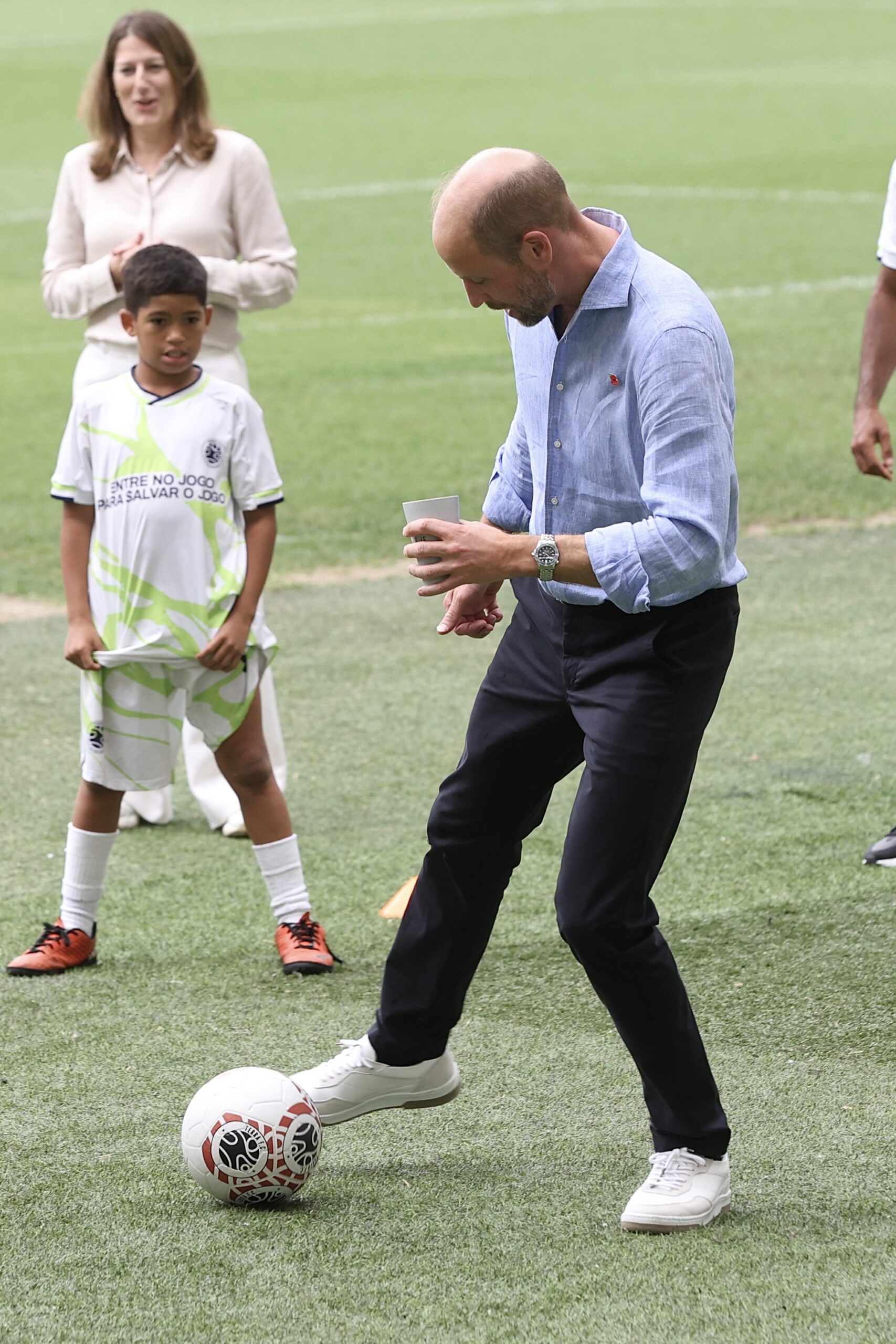 Príncipe William no Maracanã - Foto: Roberto Filho / Brazil News