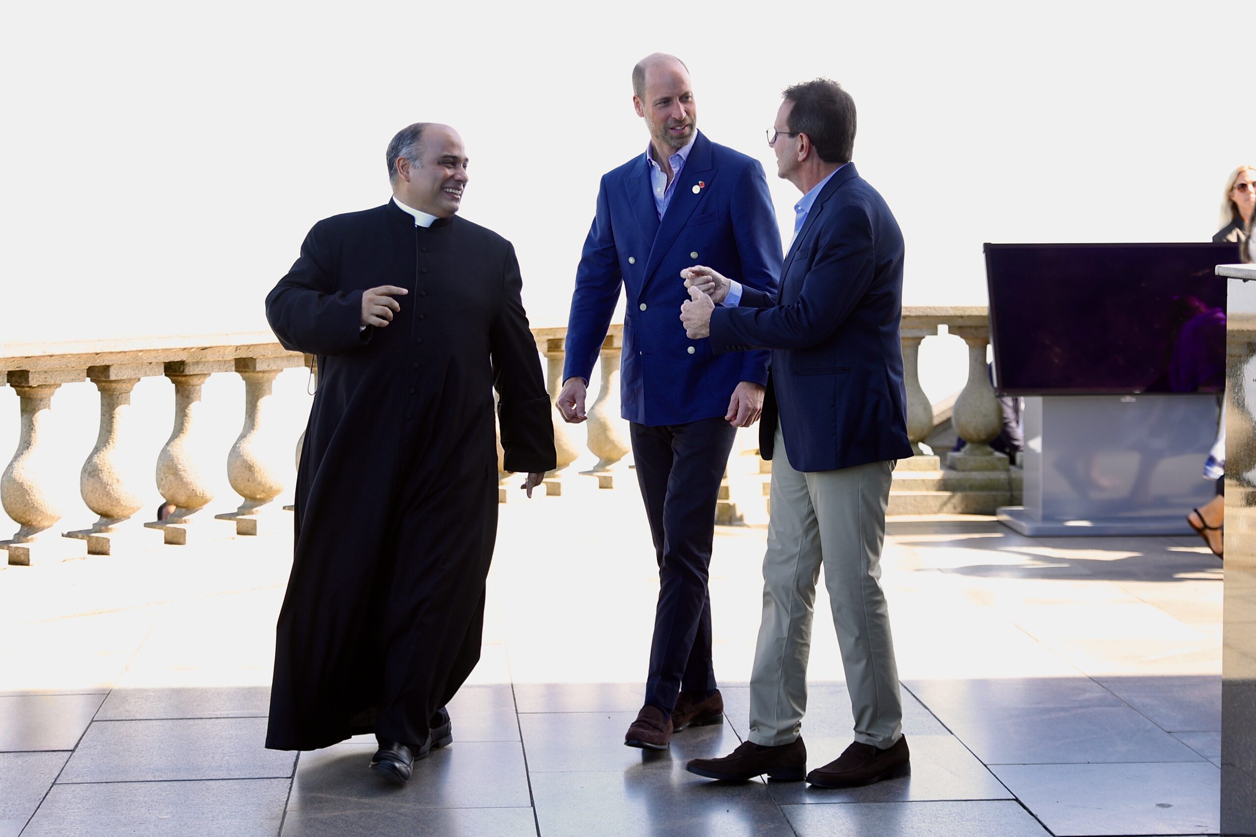 Príncipe William visita o Cristo Redentor - Foto: Roberto Filho / Brazil News