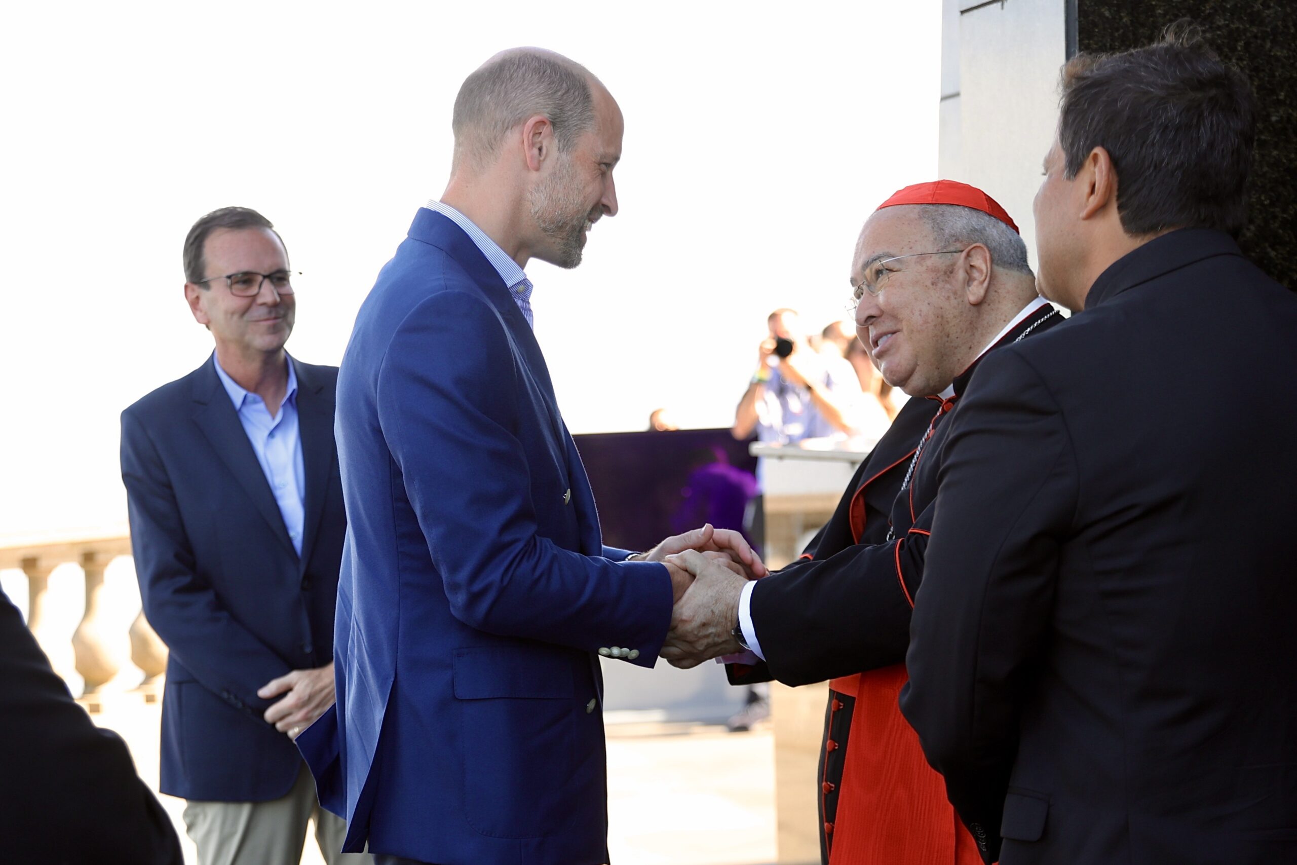 Príncipe William visita o Cristo Redentor - Foto: Roberto Filho / Brazil News