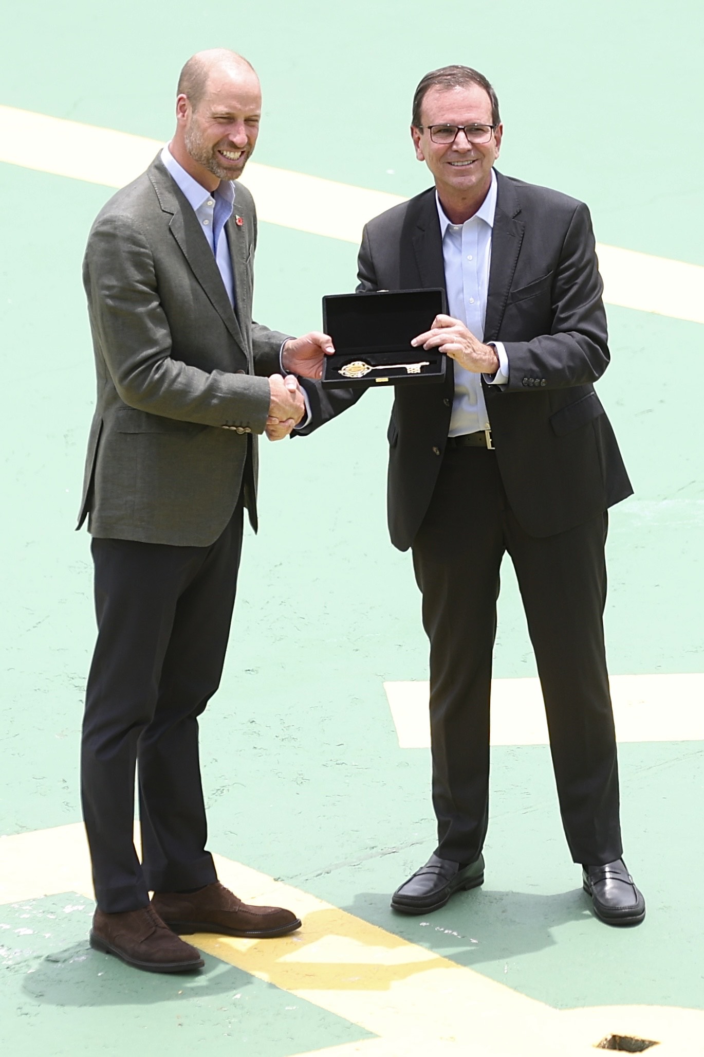 Príncipe William encontra o prefeito Eduardo Paes no Rio de Janeiro - Foto: Roberto Filho / Brazil News