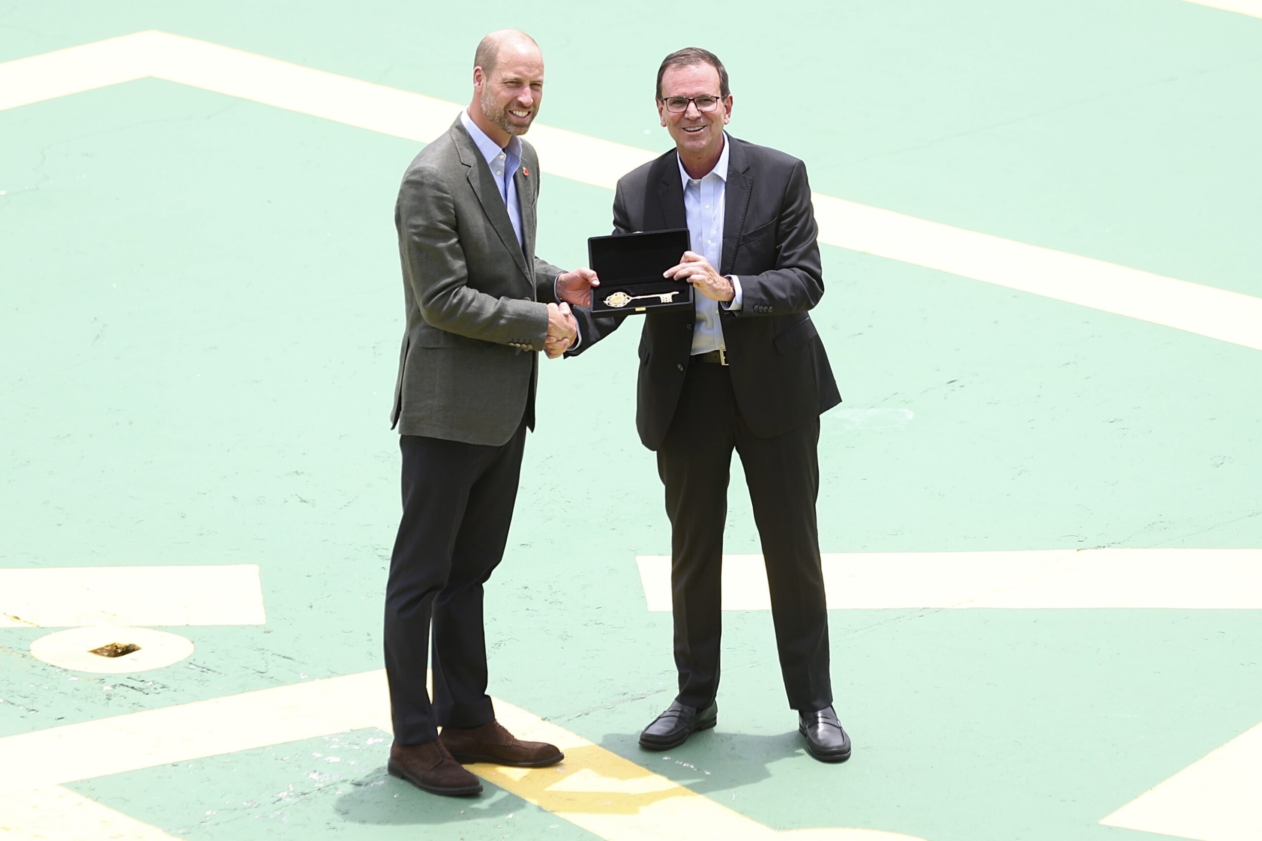 Príncipe William encontra o prefeito Eduardo Paes no Rio de Janeiro - Foto: Roberto Filho / Brazil News
