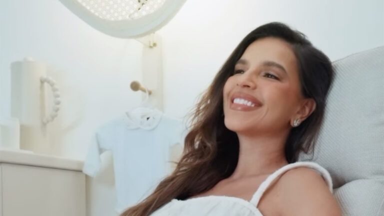 Mariana Rios revela como é a decoração minimalista do quarto do filho