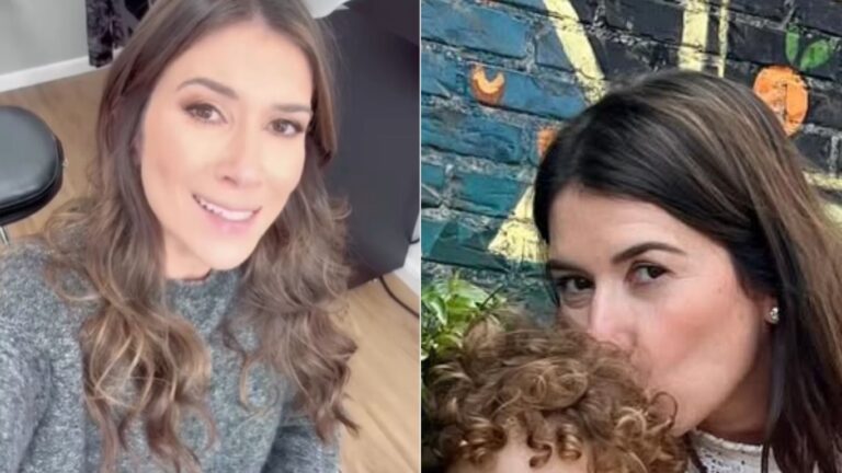 Rebeca Abravanel compartilha foto rara com o filho Benjamin