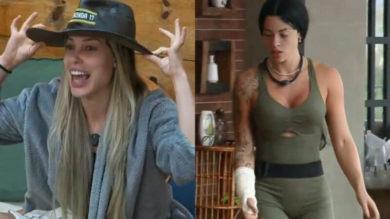 A Fazenda 17: Entenda a briga entre Saory e Rayane que terminou em braço enfaixado