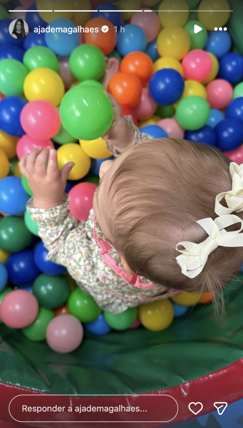 Serena, filha de Luan Santana e Jade Magalhães - Foto: Reprodução / Instagram
