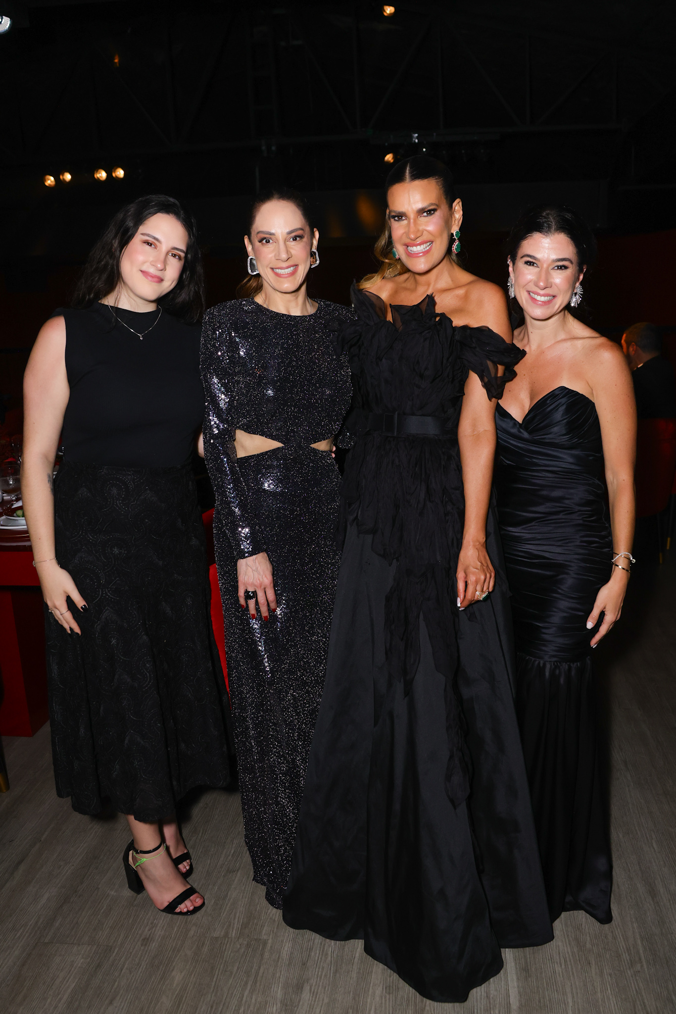 Amanda, Silvia Abravanel, Andrea Guimarães e Renata Abravanel - Foto: BrazilNews