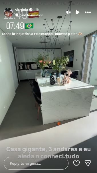 Detalhes da mansão - Foto: Reprodução / Instagram