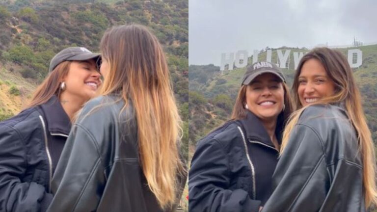 Tati Dias compartilha vídeo romântico com Lauana Prado durante viagem aos EUA