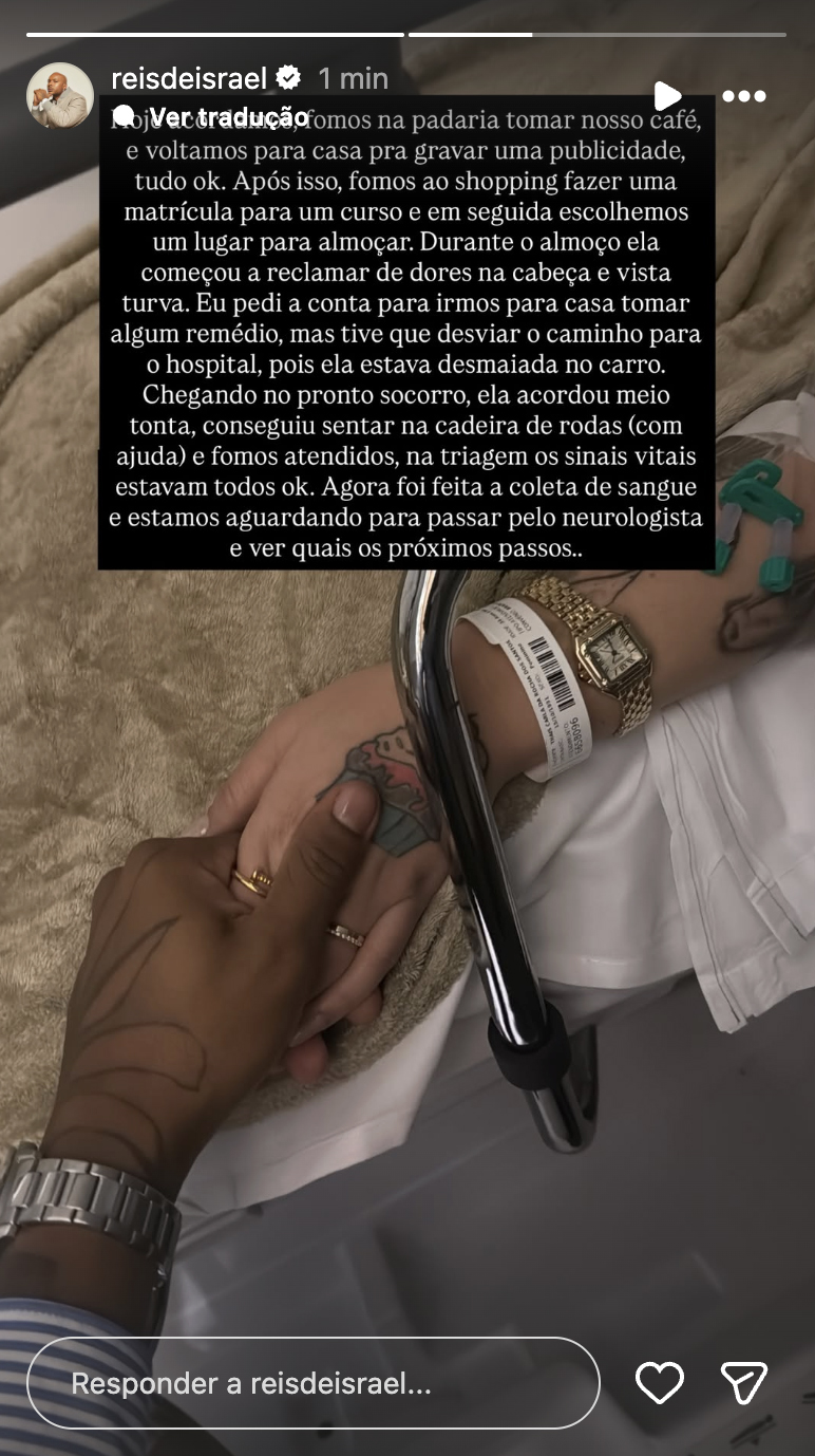 Thais Carla é levada às pressas ao hospital - Foto: Reprodução / Instagram