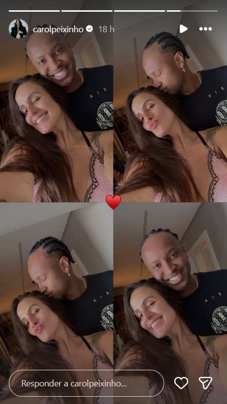 Carol Peixinho e Thiaguinho - Foto: Reprodução / Instagram @carolpeixinho 