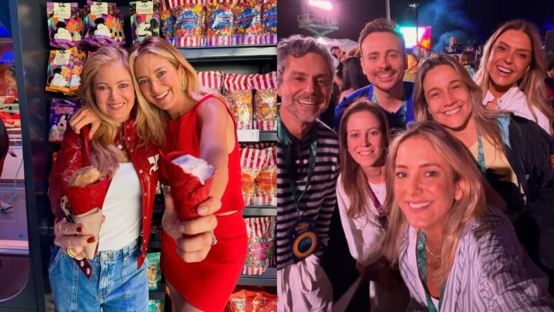 Helô Pinheiro, Ticiane Pinheiro, Alexandre Nero, Leo Fuchs, Fernanda Gentil, Ani Cabrera, Mari Pinheiro e Ticiane Pinheiro - Foto: Reprodução / Instagram