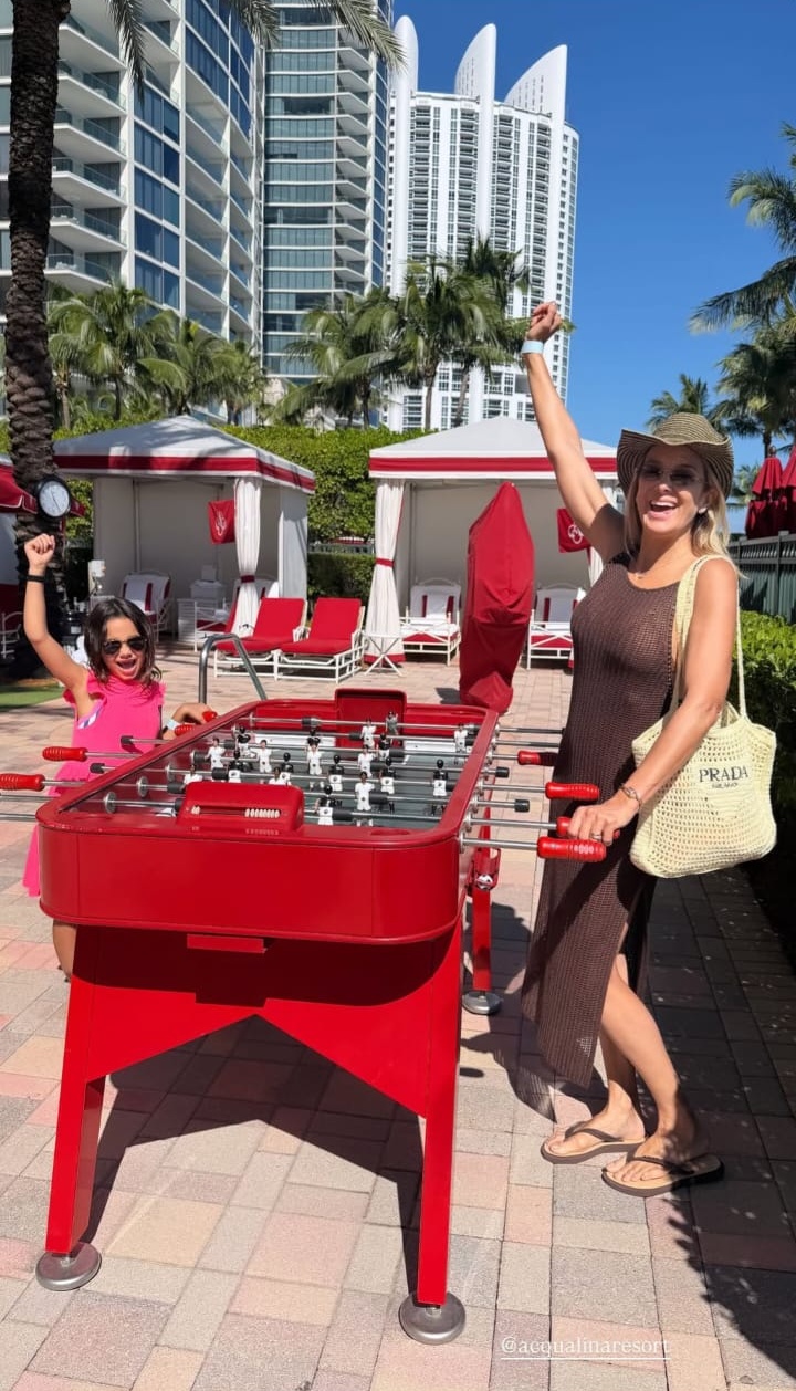 Ticiane Pinheiro com Manuella