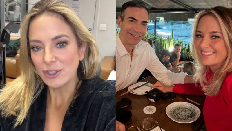 Ticiane Pinheiro e César Tralli - Foto: Reprodução / Instagram @ticipinheiro