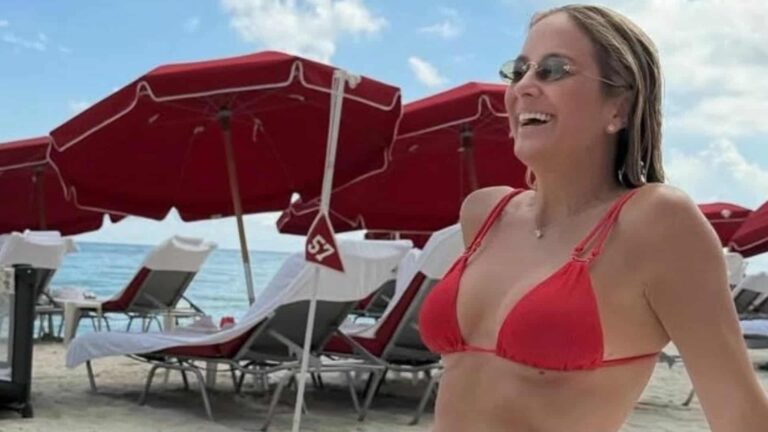 Sem César Tralli, Ticiane Pinheiro esbanja beleza natural em fotos de férias