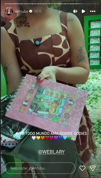 Lembrancinhas da festa de aniversário de Ravi, filho de Viih Tube e Eliezer – Foto: Reprodução / Instagram @viihtube