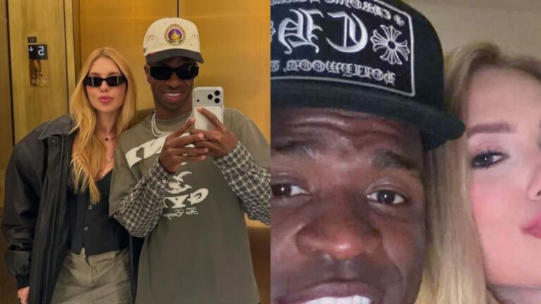 Vini Jr. publica primeira foto com Virginia após reencontro em Londres