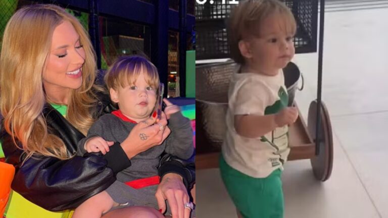 Virginia celebra nova fase de José Leonardo, seu filho com Zé Felipe: ‘Agora é oficial’