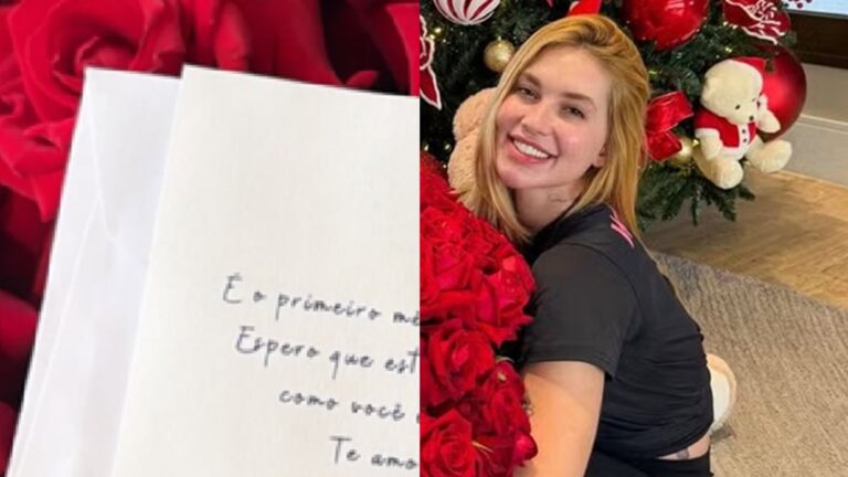 Vini Jr. envia surpresa e recado para Virginia ao completar 1 mês de namoro: ‘Espero’