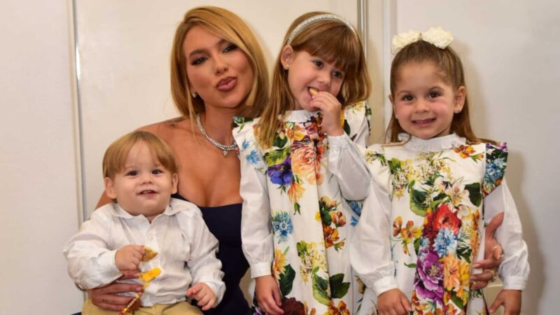 Filhos de Virginia e Zé Felipe esbanjam fofura nos bastidores do Teleton