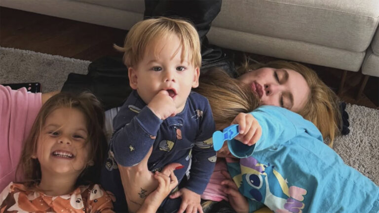 Virginia se joga na ‘farra’ com os filhos em reencontro no Brasil