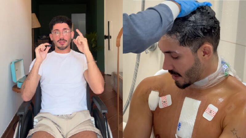 Vittor Fernando expõe o que aconteceu e o que viveu instantes antes do crime que o deixou em estado grave