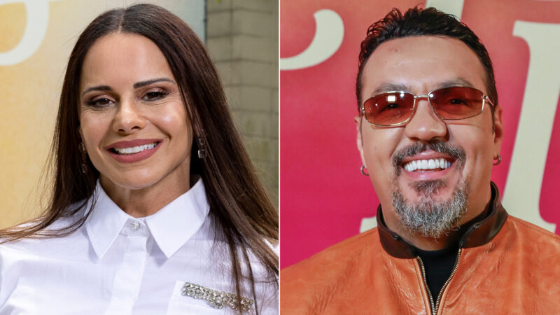 Viviane Araujo e Belo - Foto: Globo