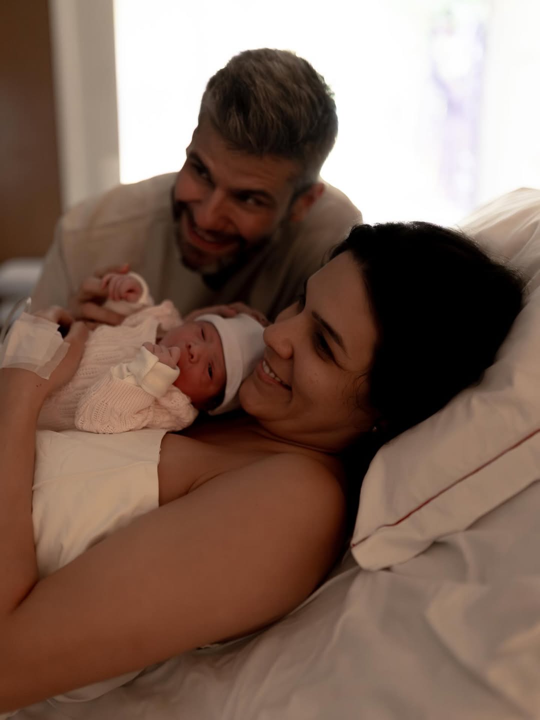 Renata Silveira dá à luz a Rafaela — Foto: Instagram @renatasilveirag