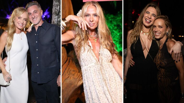 Festa reúne famosos em local luxuoso para o fim de ano; veja fotos exclusivas