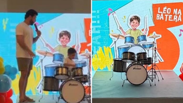 Filho de Marília Mendonça e Murilo Huff emociona ao mostrar talento em festa de aniversário